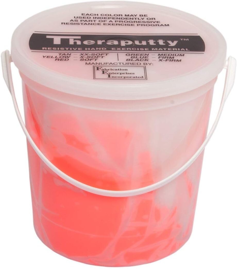 Standard Red TheraPutty 5 lbs for Hand Therapy and Strengthening – Soft Texture