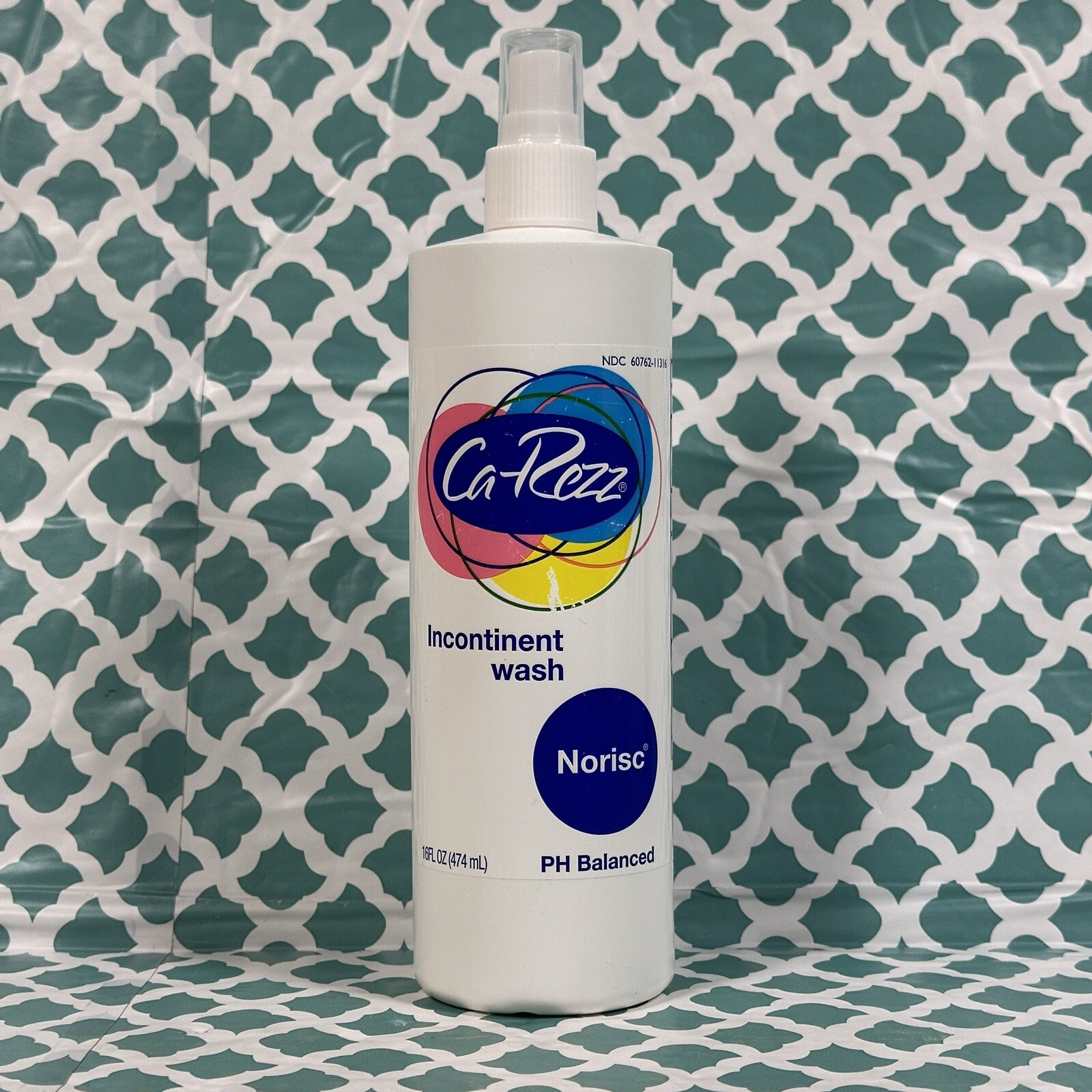 Ca-Rezz Incontinent Spray Wash Norisc Aloe PH Balanced