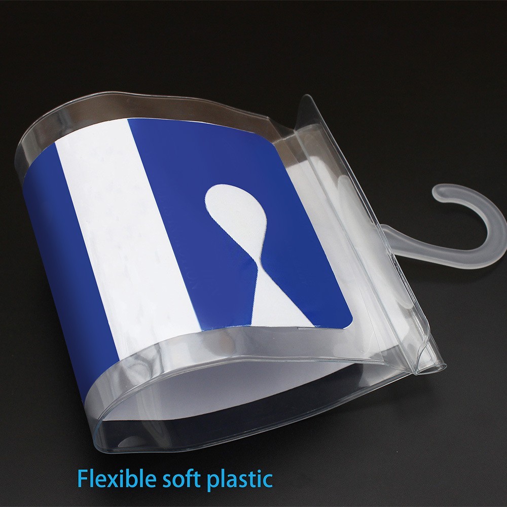 Handicap Parking Permit Holder Cover Pack of 2 Plastic Mirror Tag Hanger Sleeve