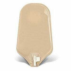 Image Two-Piece Drainable Pouch Integrated Closure 1.75” Flange – 10/Box