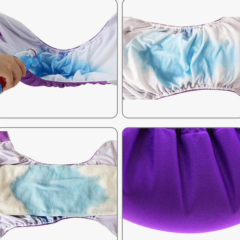 Unisex Adult Cloth Diaper Panties Elderly Disabled Incontinence Nappies Panties