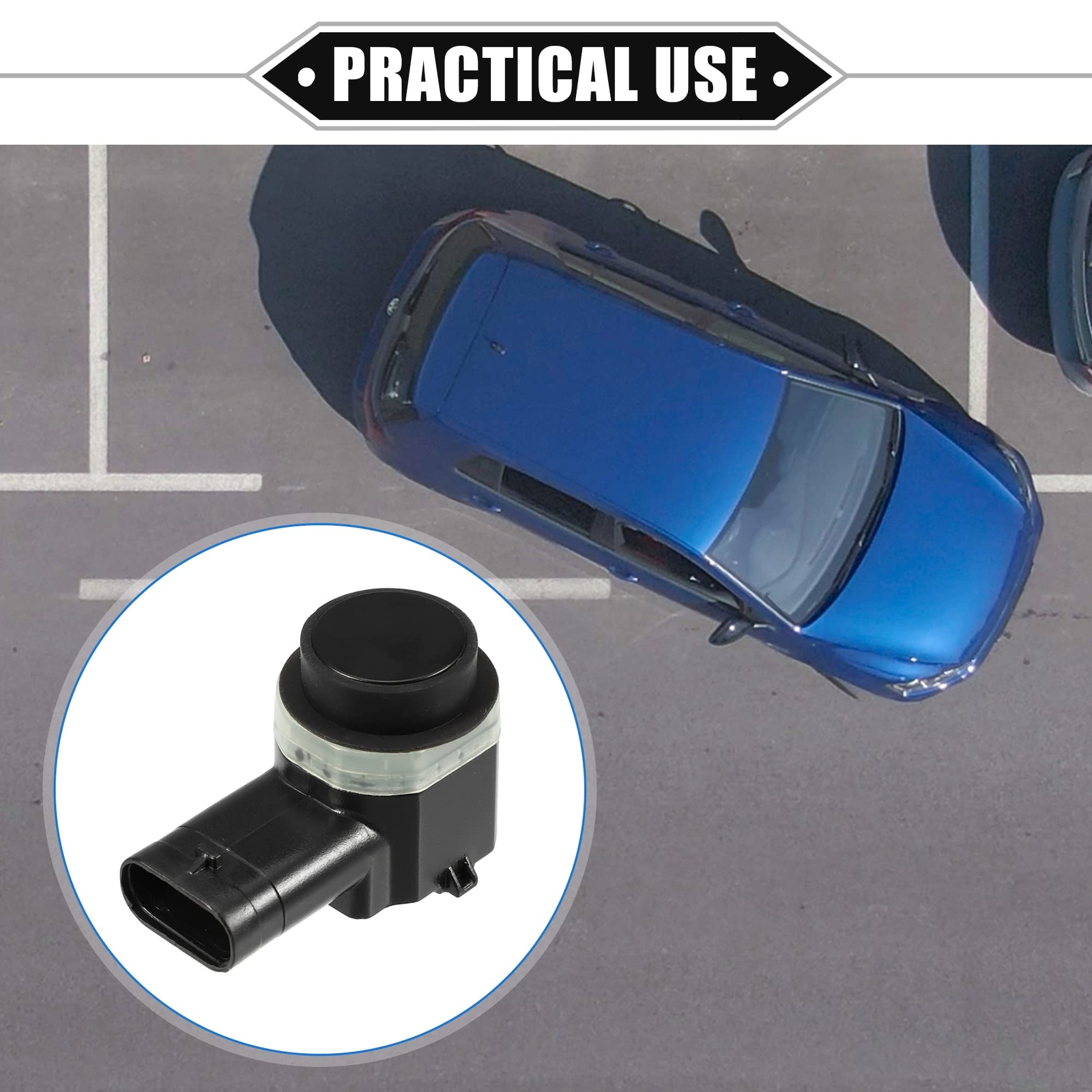 Parking Sensor Compatible for Land Rover Range Rover 2010-2015 Durable Plasti…