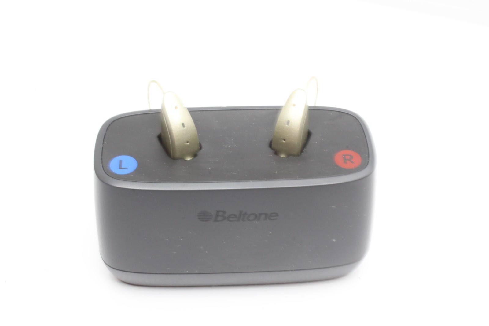 Beltone CAR46A Rechargeable RIE Digital Hearing Aid Bluetooth FCC X26CAR46A