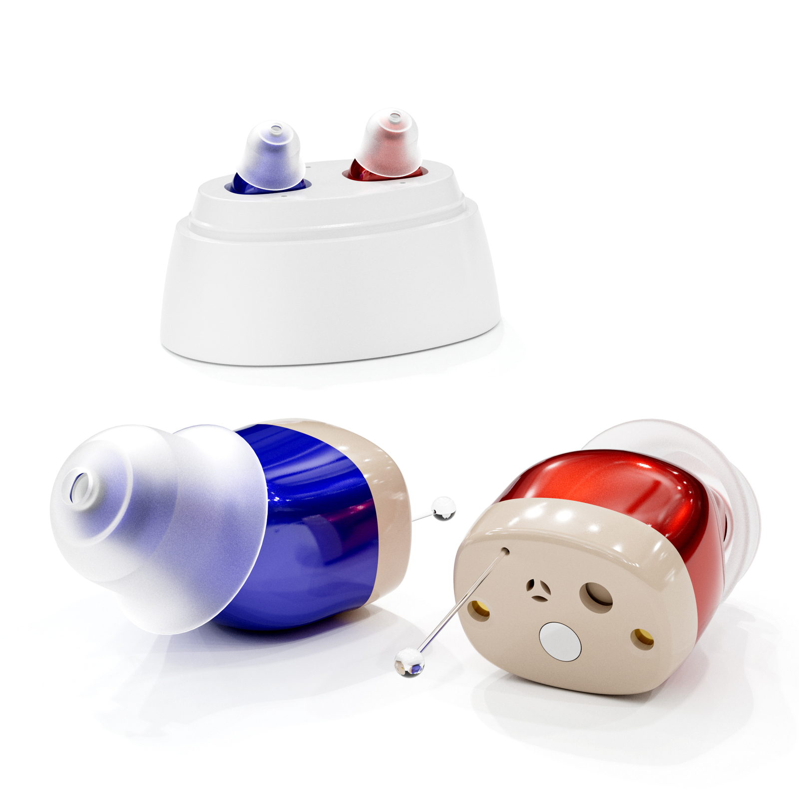 MiNi Digital Invisible Rechargeable Hearing Aids CIC Small Sound Voice Amplifier