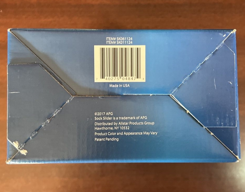 Sock Slider Aid Shoe Horn As Seen On TV Kit Put Socks On Off No Bending SEALED