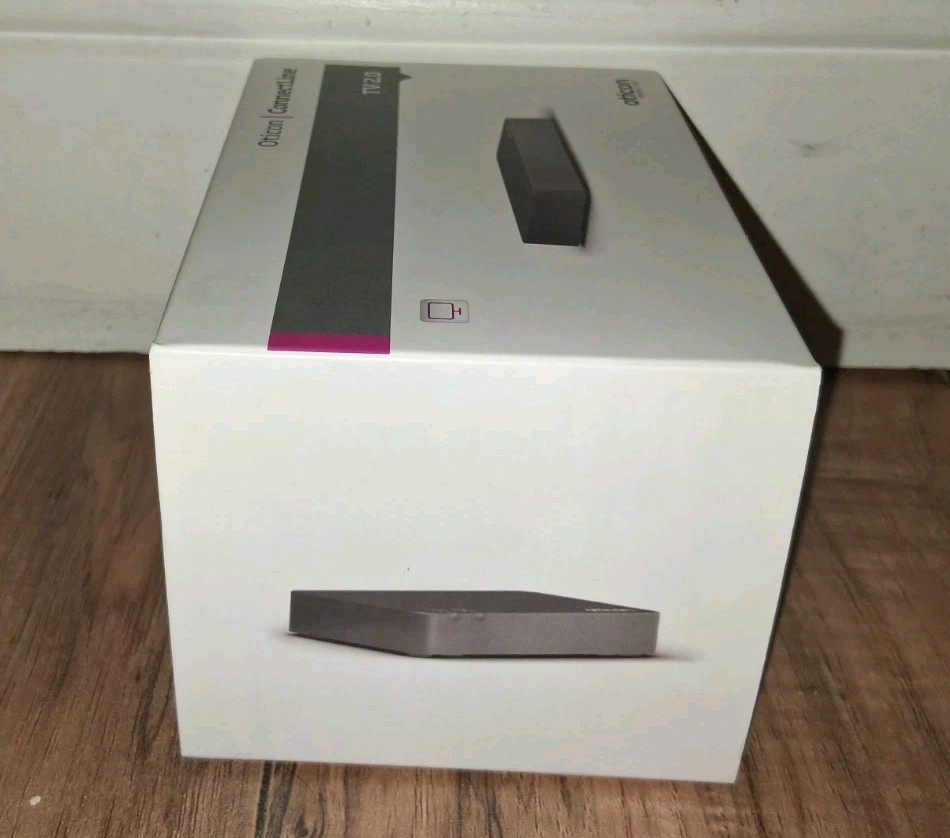 Oticon ConnectLine TV 2.0 Hearing Aid TV Adapter w/ Cables