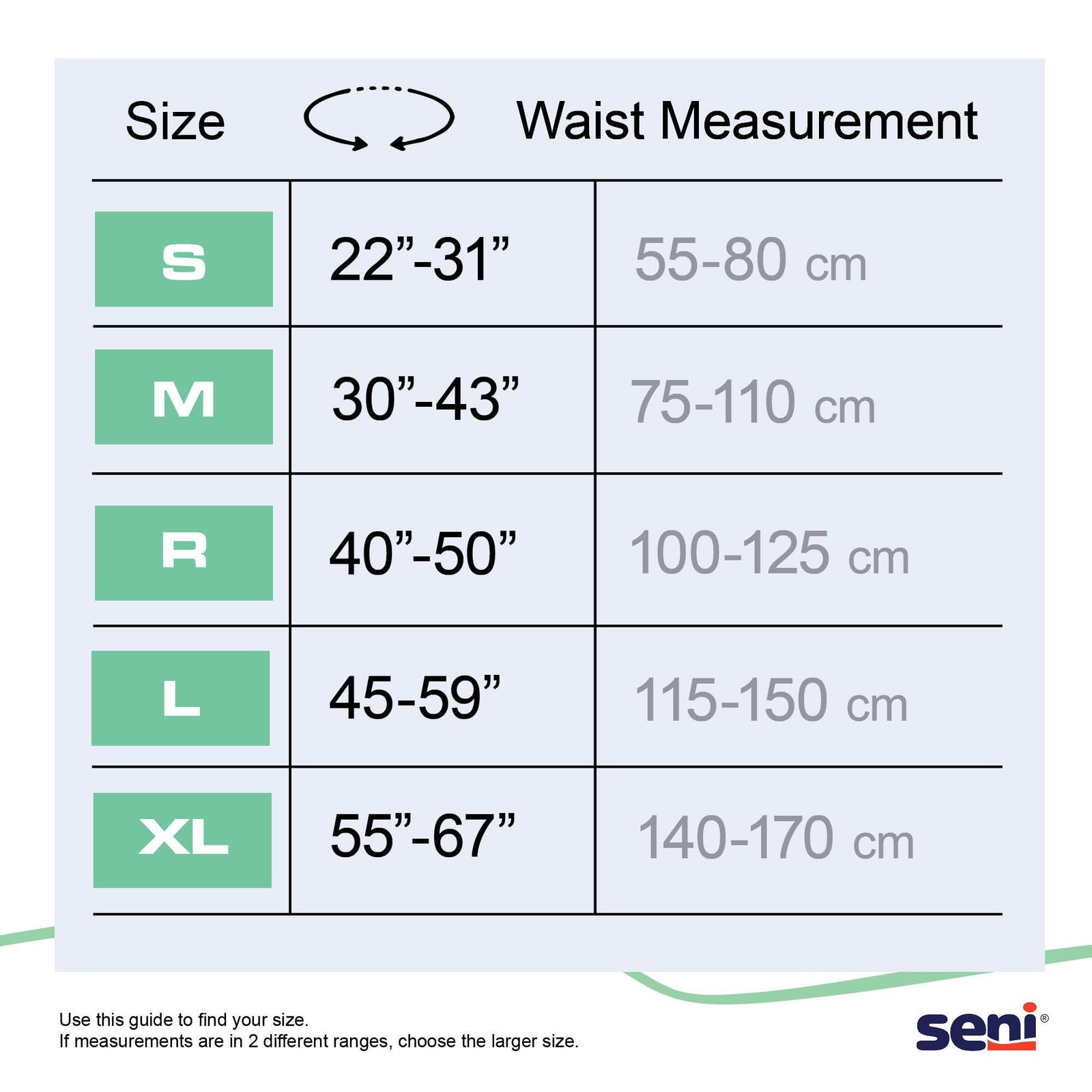 Seni Incontinence Brief Breathable / Overnight S-XL25-BP1 Severe 75 Ct