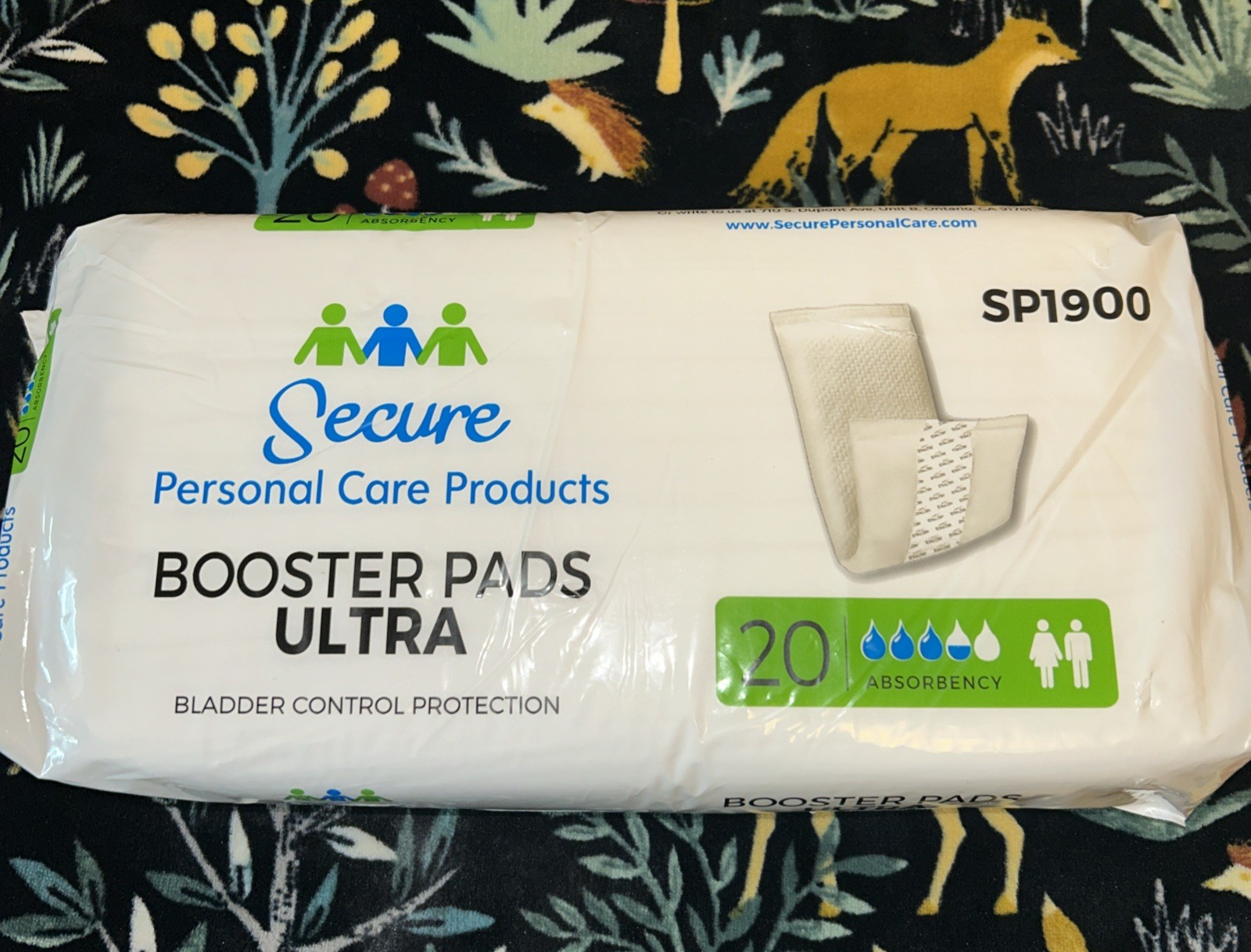 Booster Pads Ultra Super Absorbent Bladder Control Protection 1 pack of 20