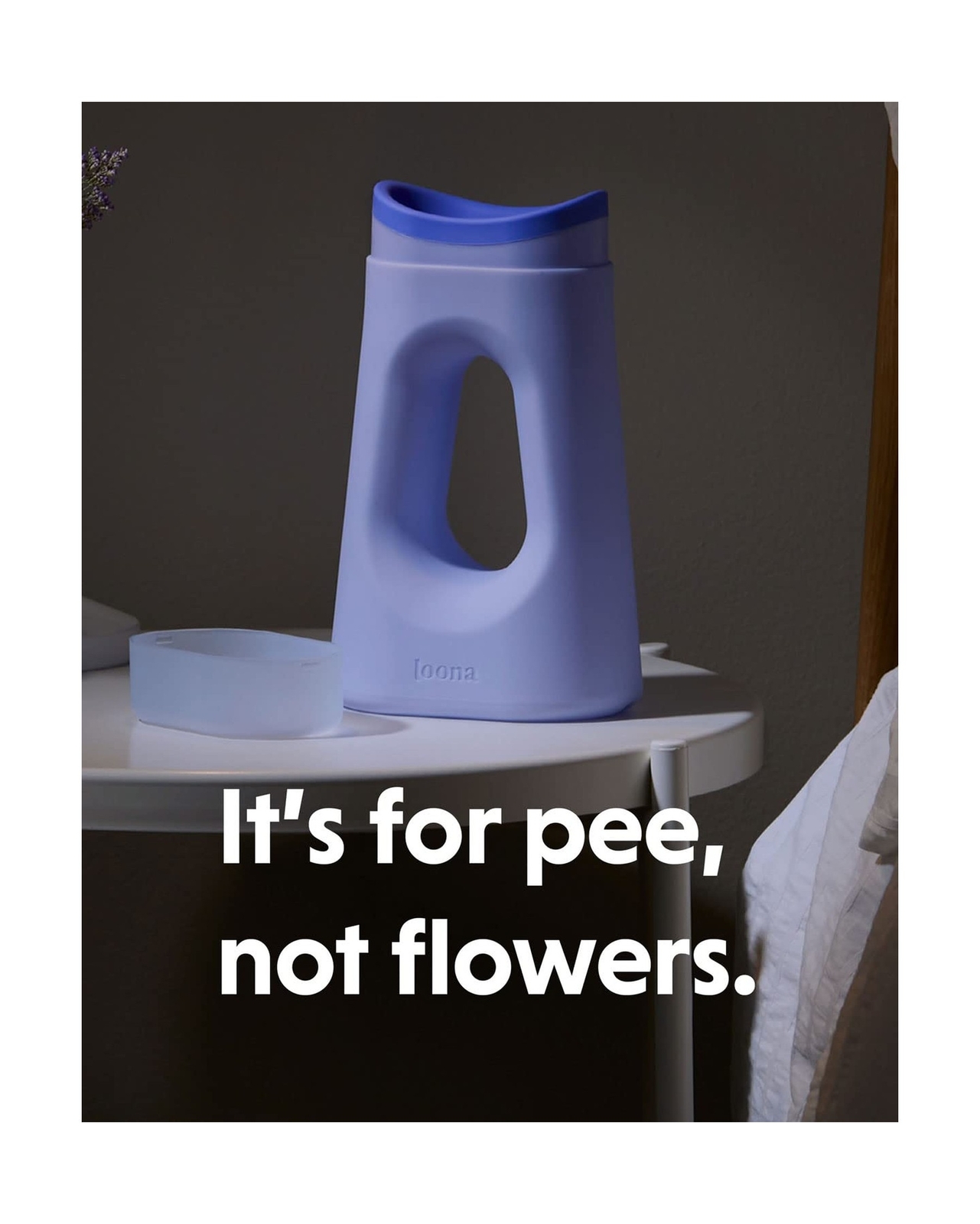 Loona Premium Female Urinal – Quiet, No Splash Design for Women – Ideal for B…