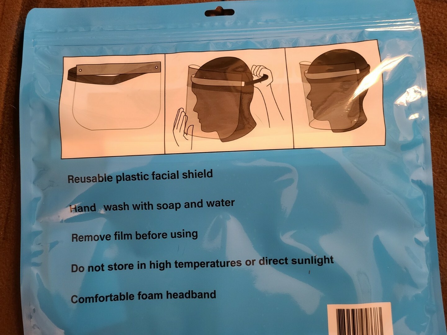 Cartoon 3D FUN YOUTH FACE SHIELD*ELEPHANT*SEALED