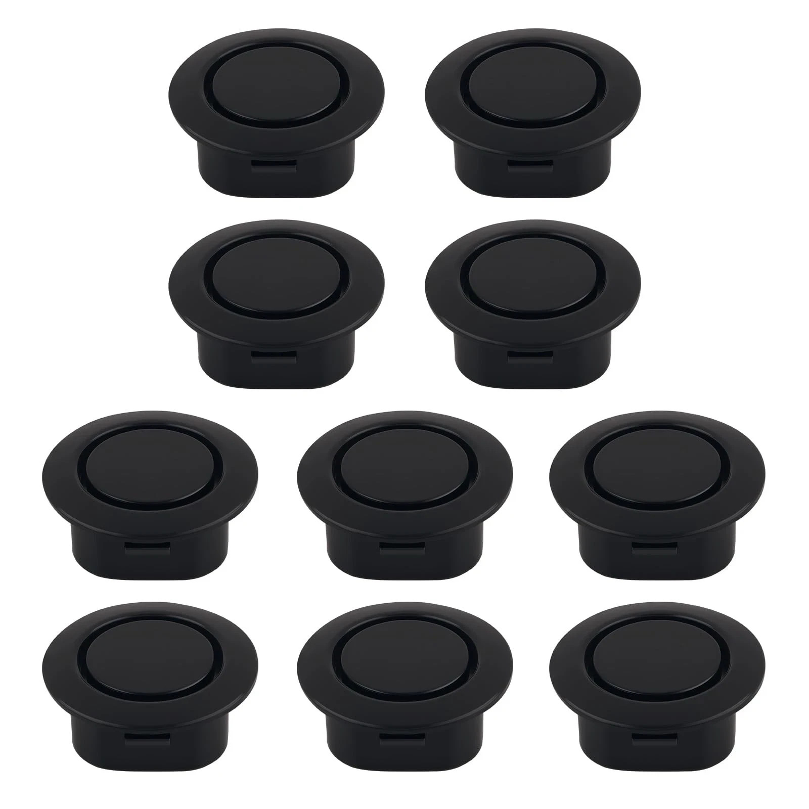 10PCS Car Bumper Hole Plugs Cover Parking Sensor Radar Holes Dustproof
