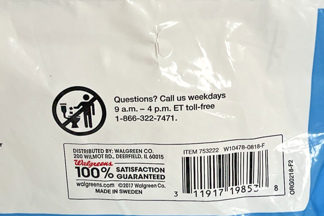 Walgreens Certainty Men’s Guards Incontinence Maximum Absorbency 52 Count