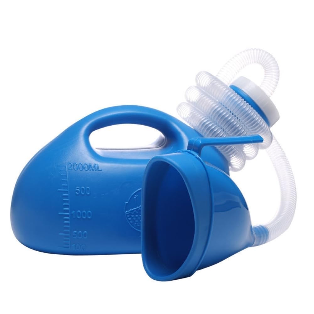 Unisex Female or Male Bed Urinal,Universal Potty Pee Bottle Collector Travel …