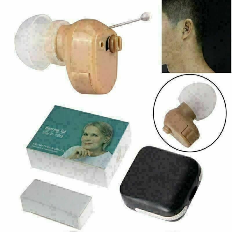 AXON K-188 Hearing Aid Digital Mini In Ear Sound Voice Amplifier Adjustable DAS