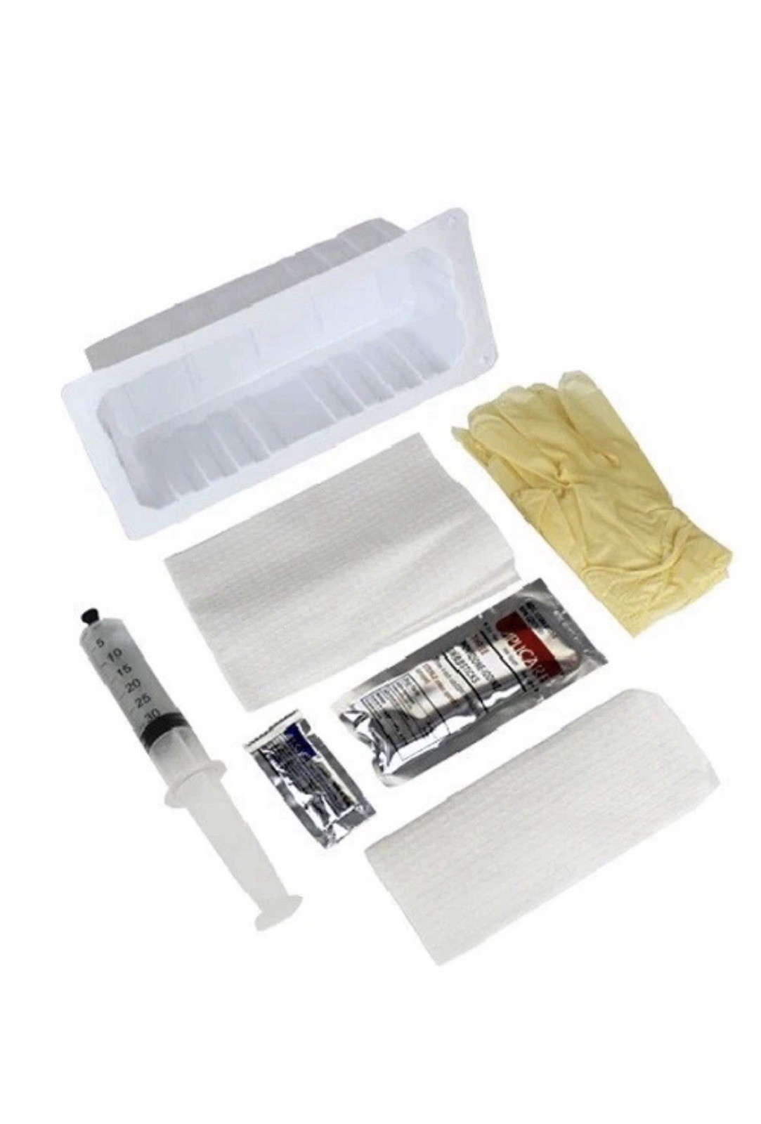 Foley Cath Insertion Tray with 10cc Prefilled Syringe, Sterile (1 EACH)