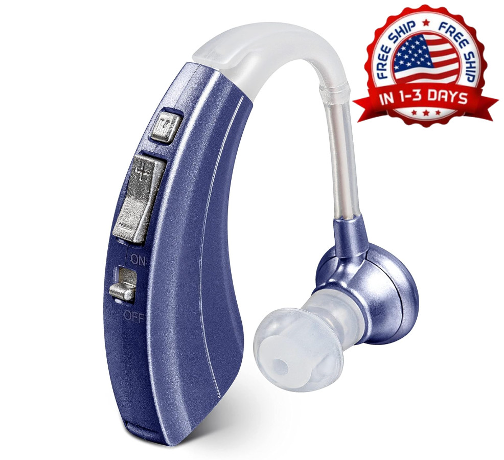 Digital Hearing Amplifier – Sound Assist Ear Device for Mild Hearing, Free USA S
