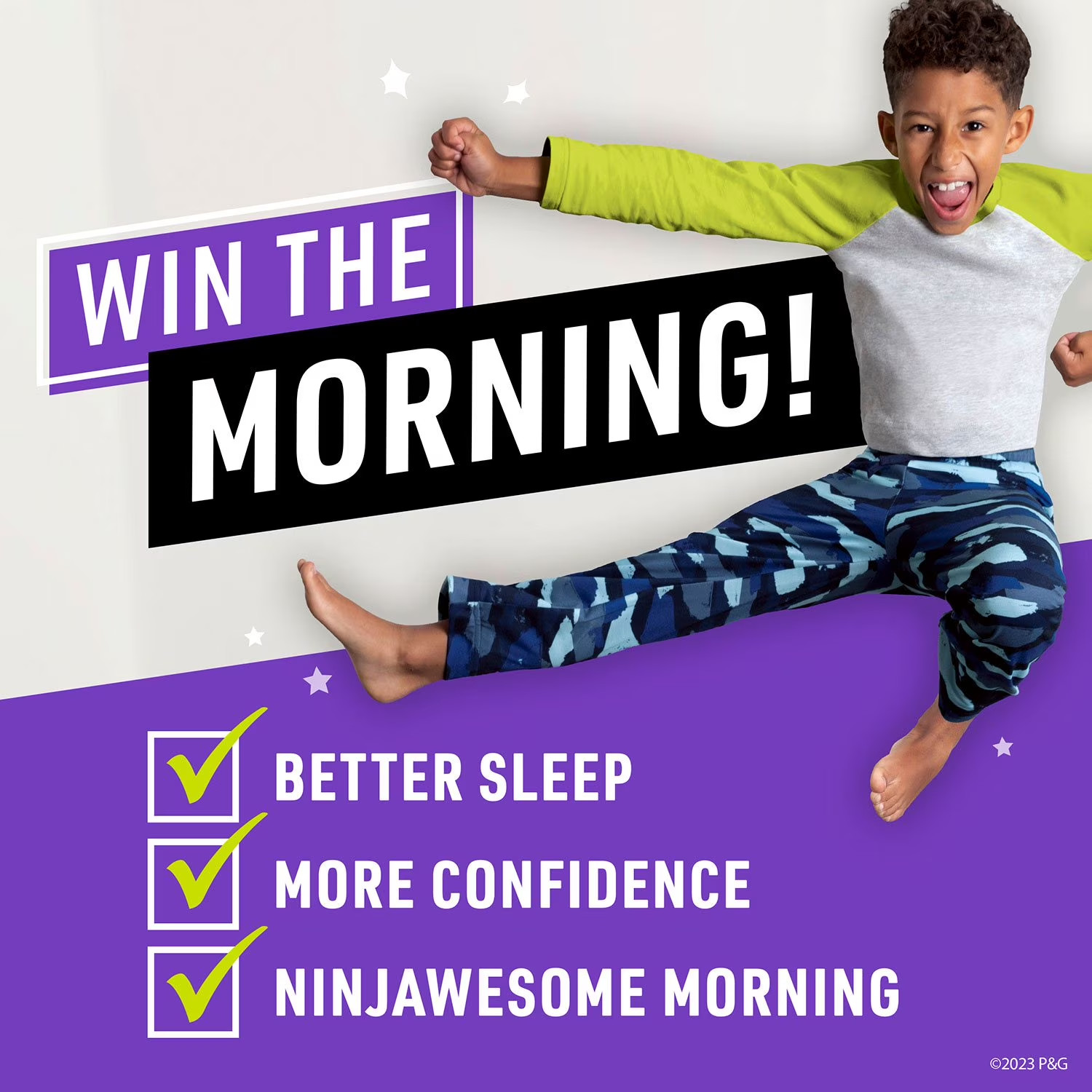 Ninjamas Nighttime Bedwetting Underwear for Boys, Sizes Small – Extra Large
