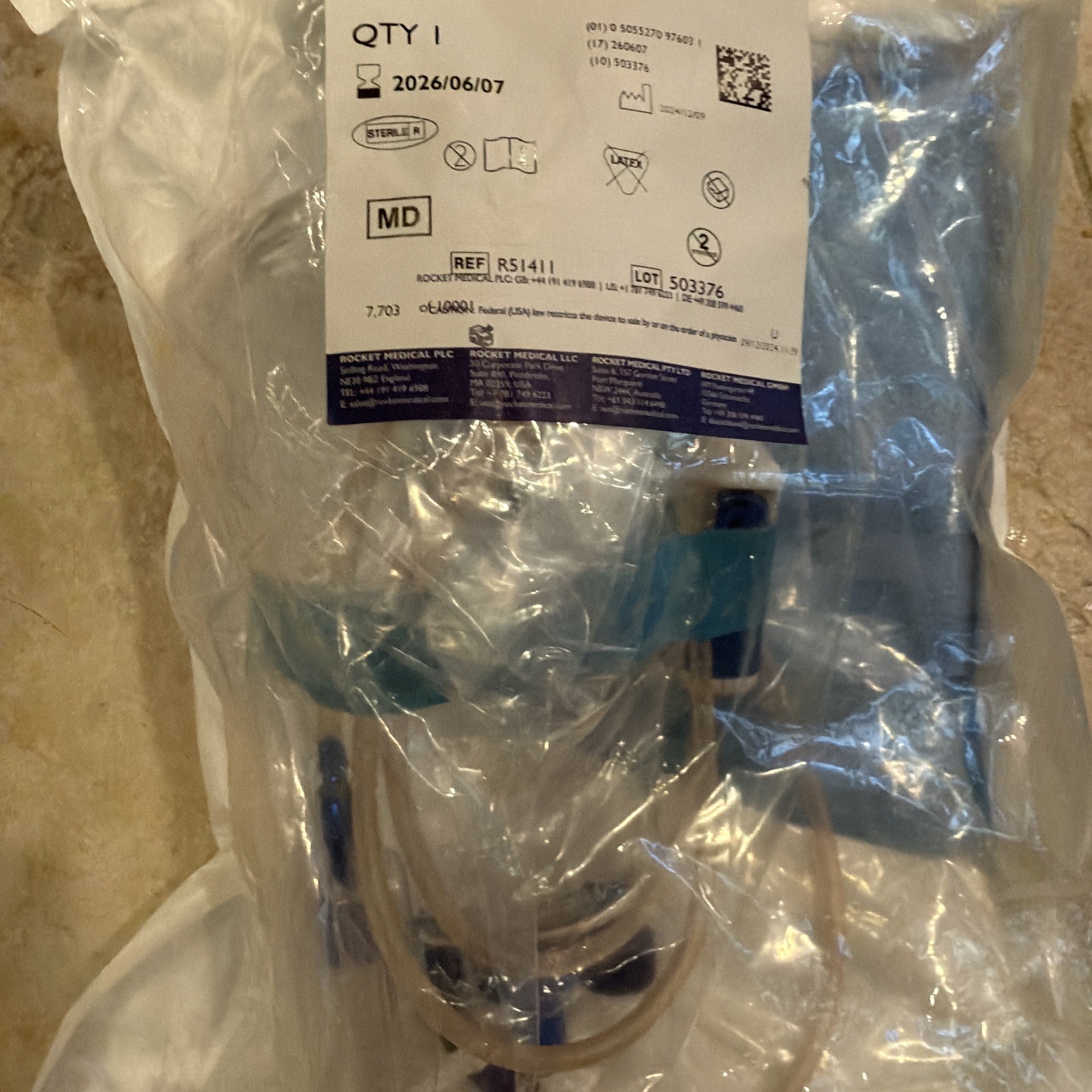 – General • ROCKET MEDICAL For Sale ROCKET MEDICAL R51411 ROCKET Exp 6/7/26