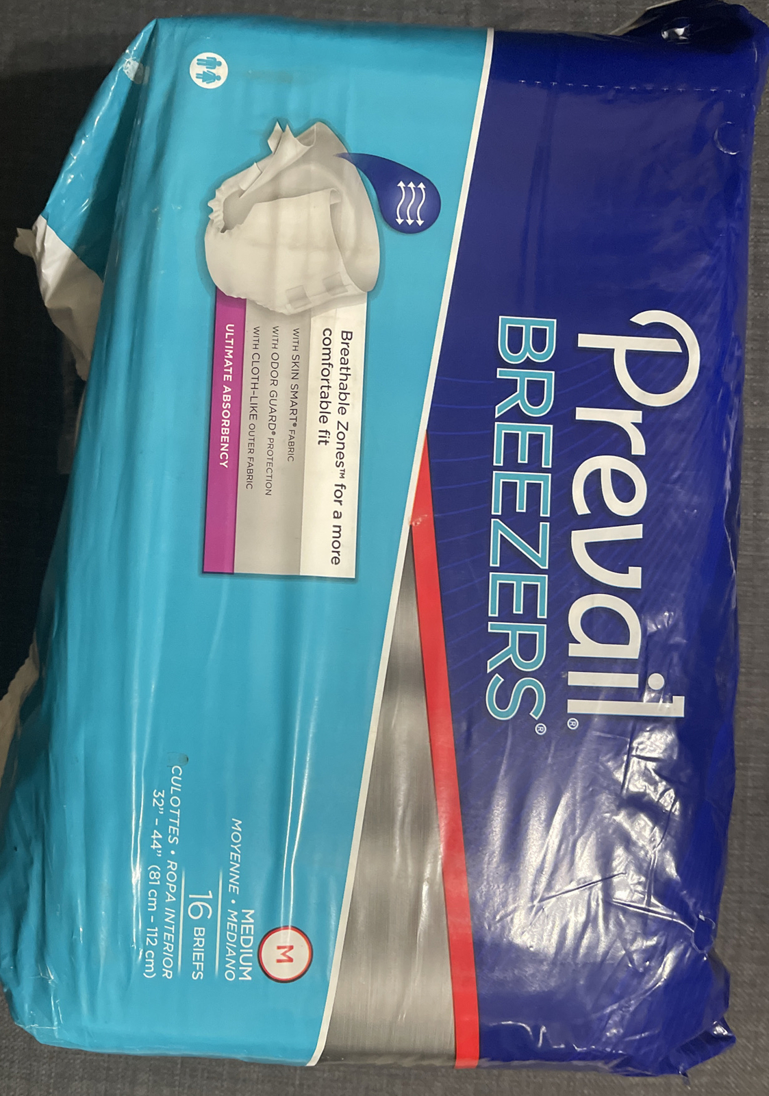 FIRST 1 CA/96 EA Breezers by Prevail Brief Medium 32″ – 44″ PVB-012/2 CHOP