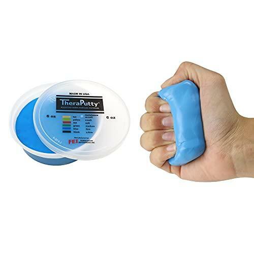 Theraputty Exercise Putty, Blue, 6 oz