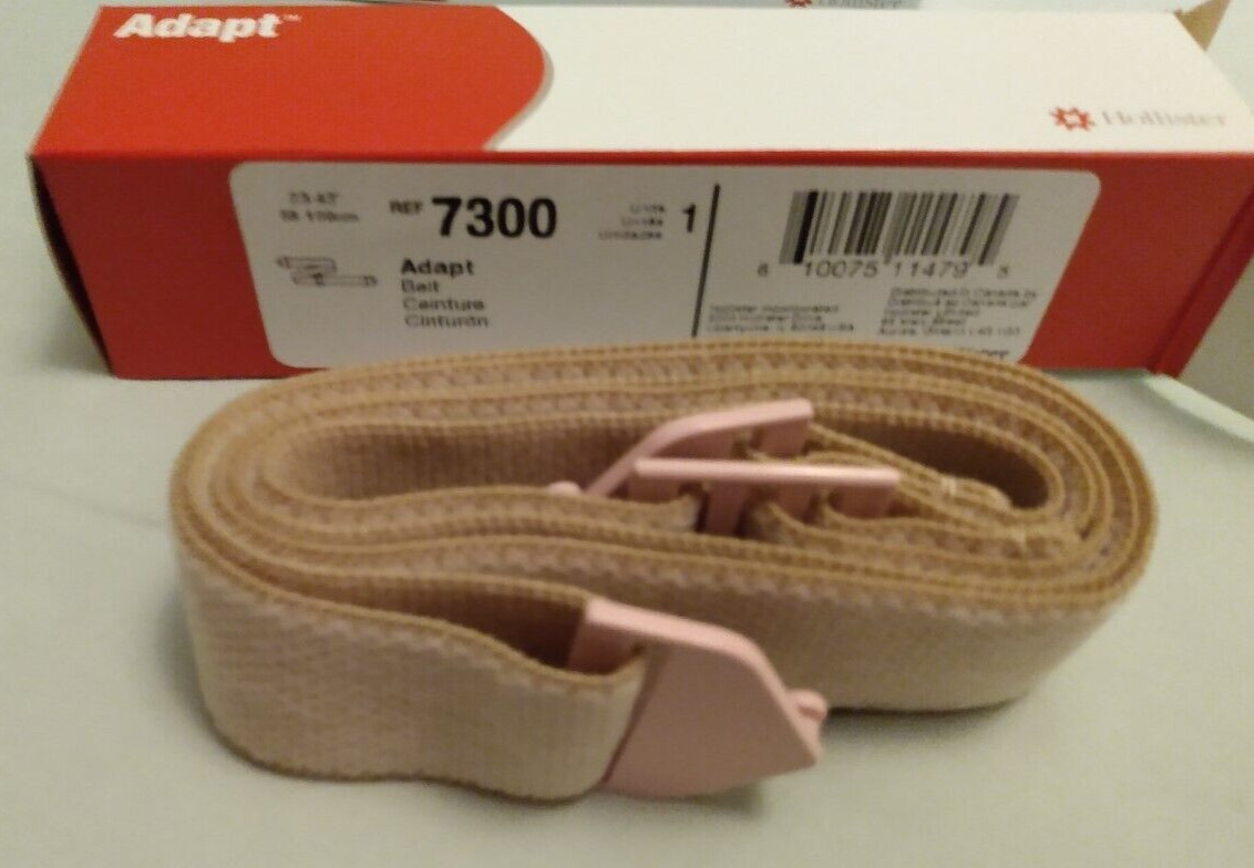Lot of 2 NEW Hollister Adapt 7300 Ostomy Belt 23″ to 43″ Medium Waist Exp /2030