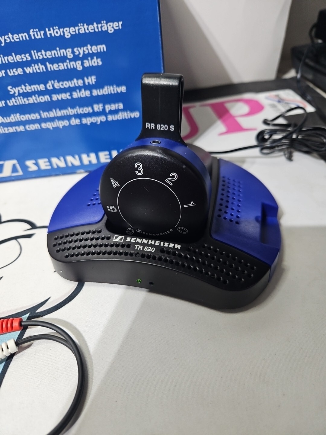 Sennheiser Freeport Set 820 S Wireless RF Listening System Use With Hearing Aids