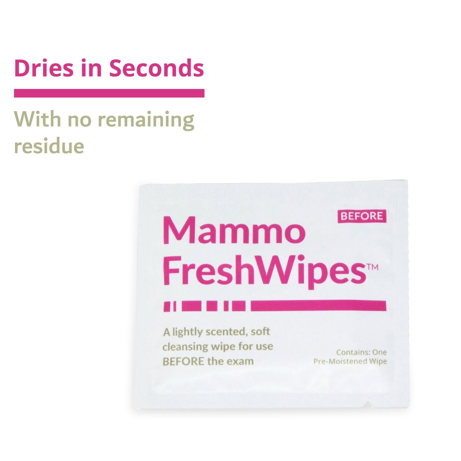 PDC Freshwipes Mammography Cleansing Towelette 7 x 7″ MAMWIPE 10 Pack 500 Wipes