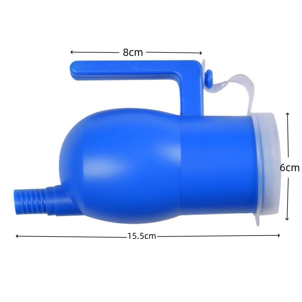 1.6M/ 63inch Clear Corrugated Plastic Urine Bottle Tube for Male Urinal System