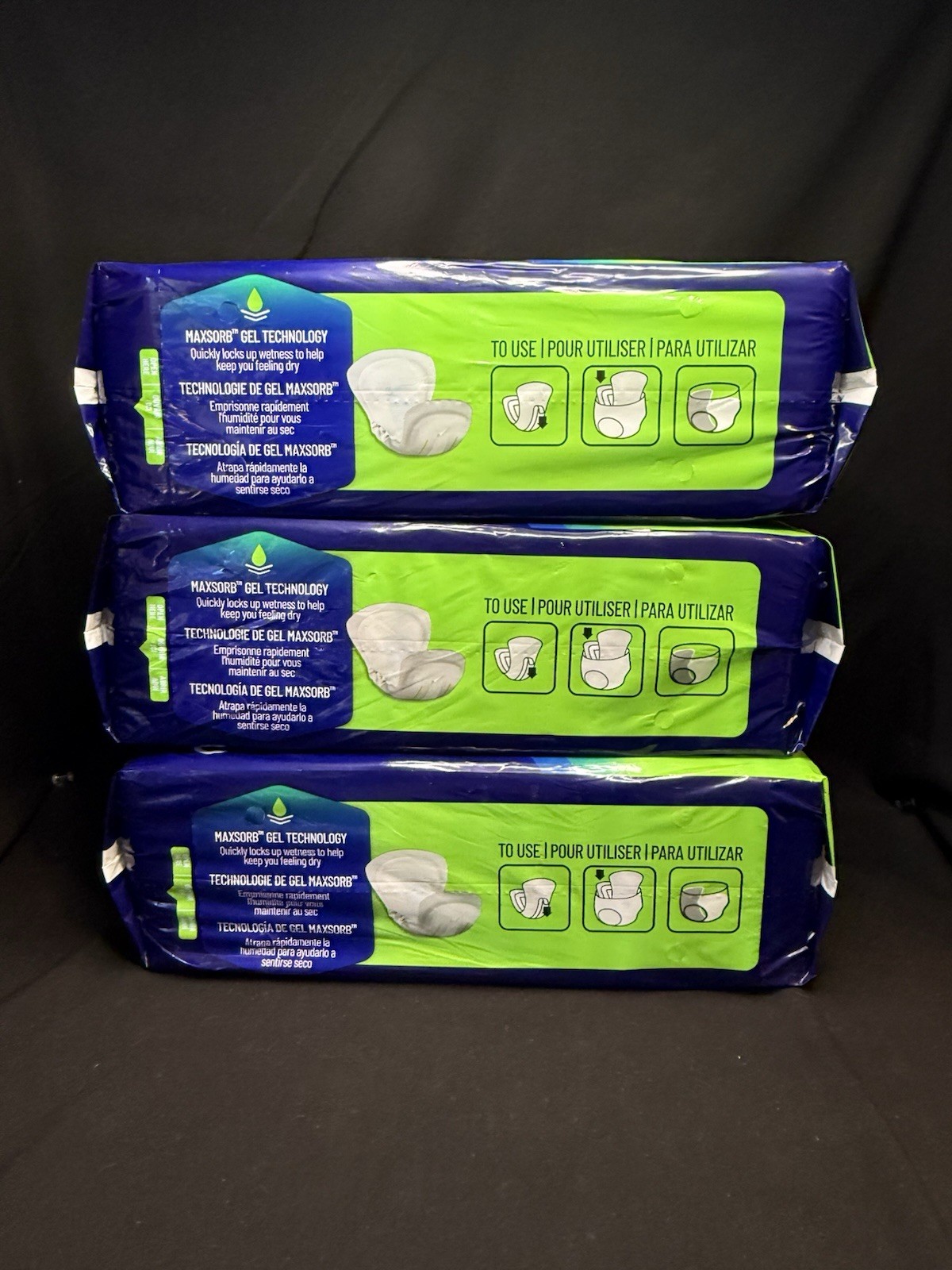 Prevail Pant Liner Elastic Large Plus 13” x 28” – Lot of 48