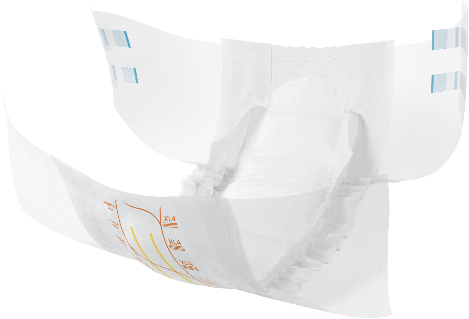Abena Slip Premium Incontinence Briefs, Level 4, Extra Large, 48 Count