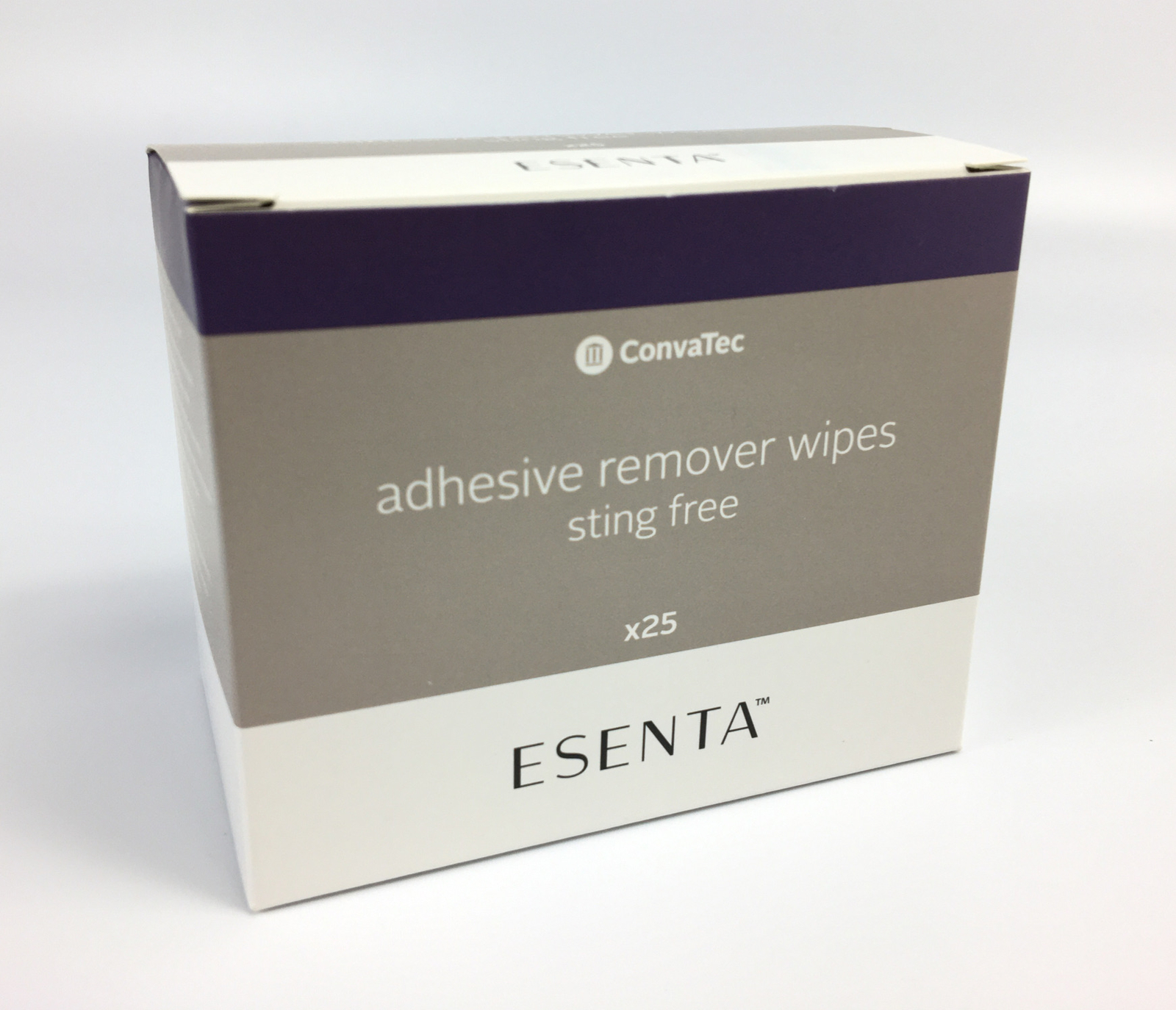 25 ConvaTec 423391 Esenta Adhesive Remover Wipes Sting Free Expires 2025