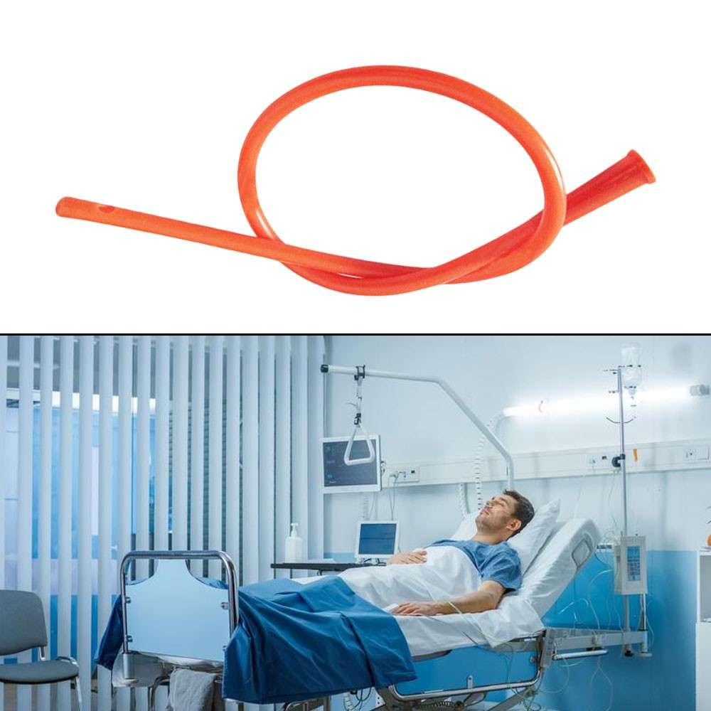 20 Pcs Disposable Red Catheter Urine Medical Sterilization Latex Foley Catheter