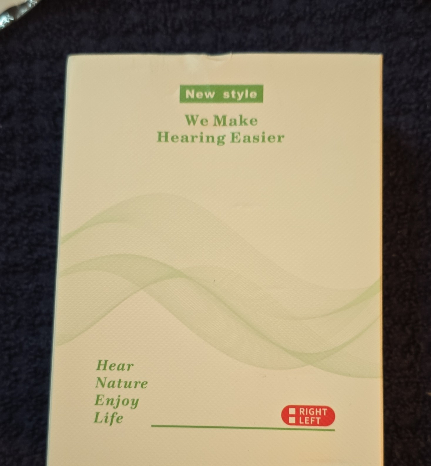 Modern Style Hearing Aid for Adults Both Ears Right Left Over-the-Counter