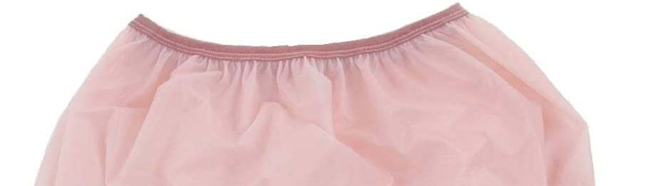Pink 10300VP Light Weight Standard Fit Adult Plastic Pants for Incontinence
