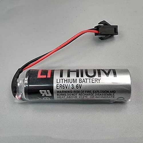 10Pcs ER6V/3.6V Battery for ER6VOTC Robot 5096-434 PLC Battery with SM Plug New