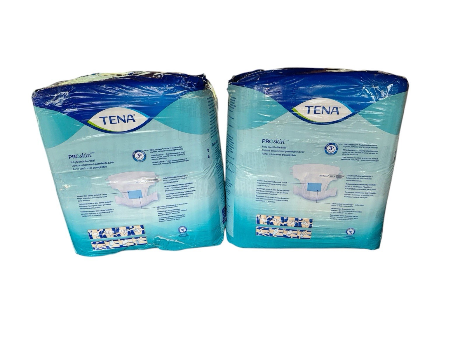 Lot Of 2-TENA Ultra Adult Incontinence Brief Diapers M 67200 40 Ct (80 Total)