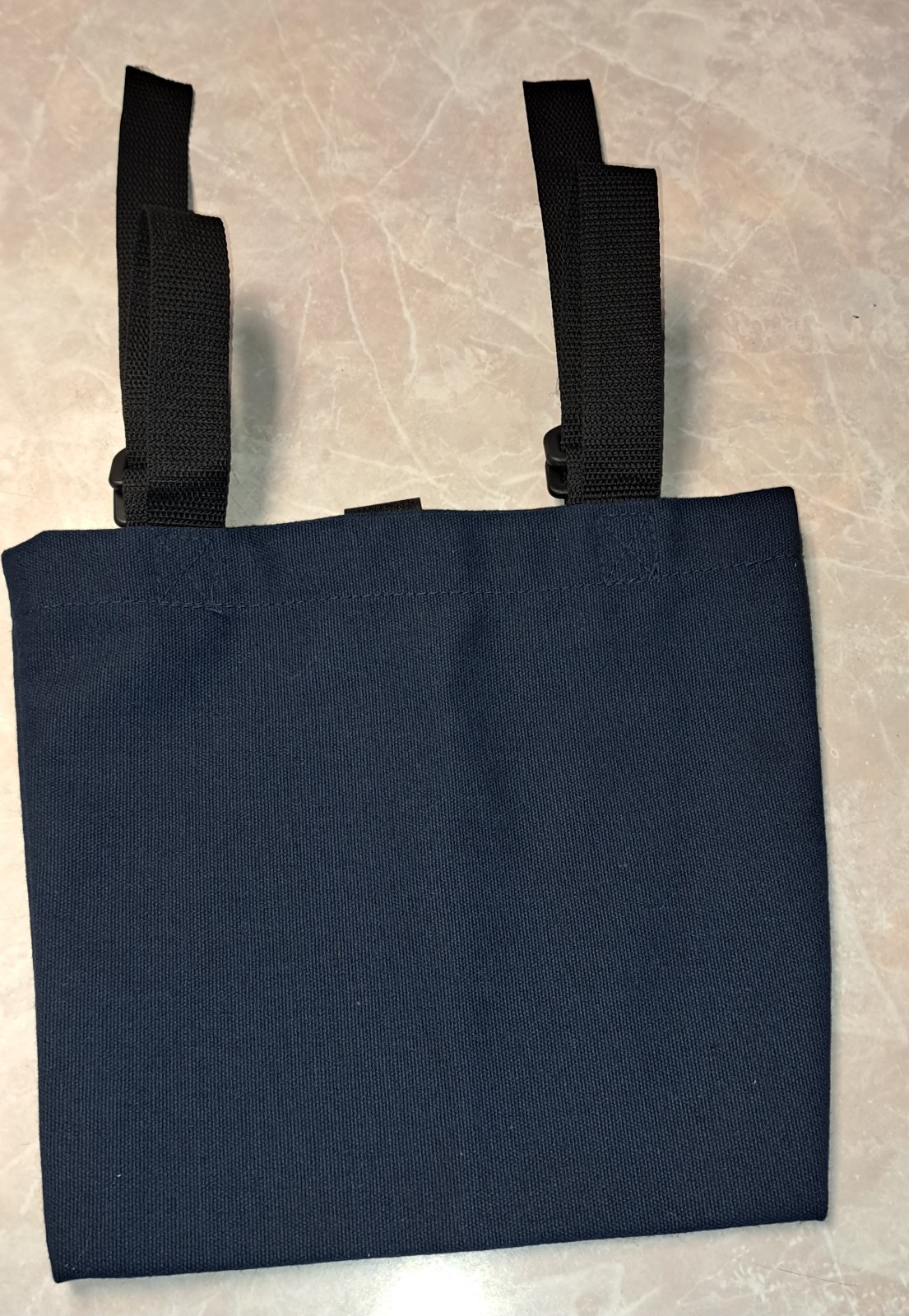 NYOrtho 9549 Urine Drainage Bag Holder Cover Blue Washable For Wheelchair/Bed