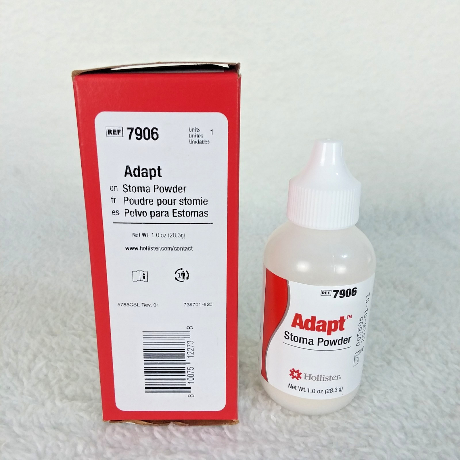 Hollister Adapt Ostomy Supplies: Stoma Powder 7906, Belt 7300 & Paste 79301
