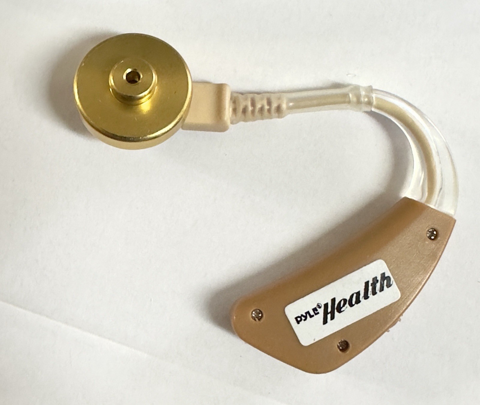 Pyle PHLHA48 BTE Hearing Assistance Aid Audio Enhancement GOLDEN STYLE