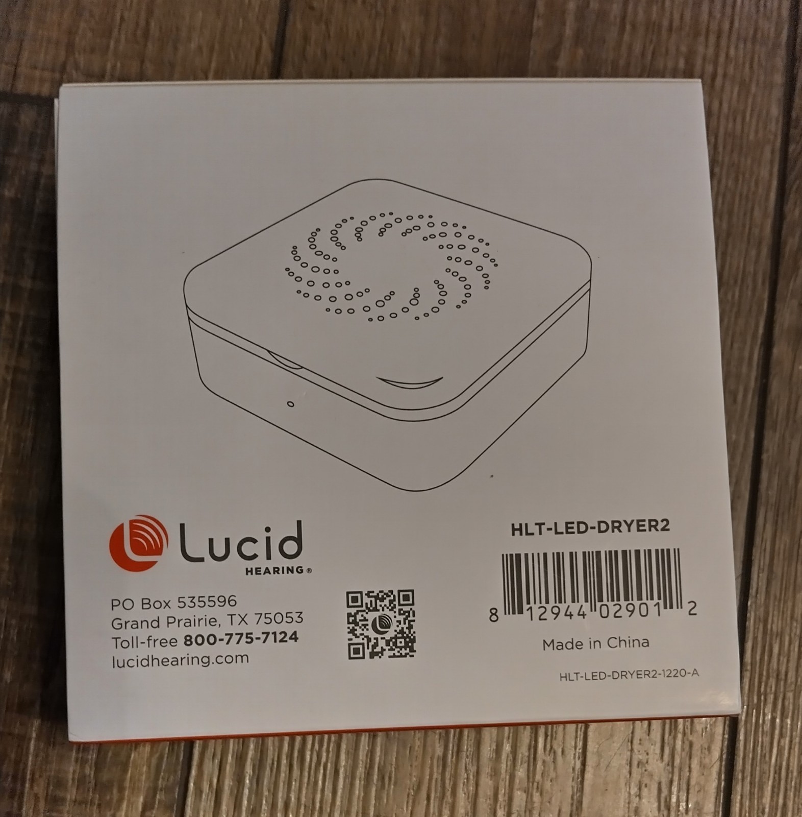 Lucid Hearing Hearing Aid UV Sanitizer And Dryer 30 Minute Sterilization New