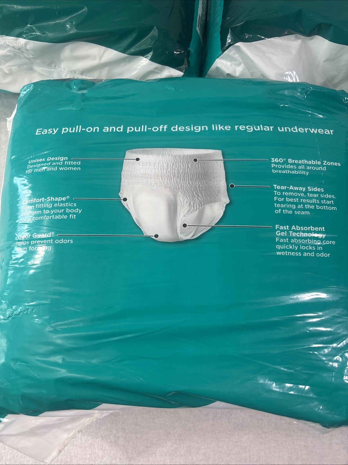 Rely Maximum Absorbency Underwear size XXL – 3×20 count (60 total) NEW