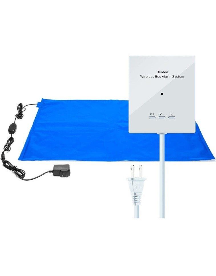 Briidea HOBA-01 Wireless Bed Alarm System, 20″x 28″, NEW!!