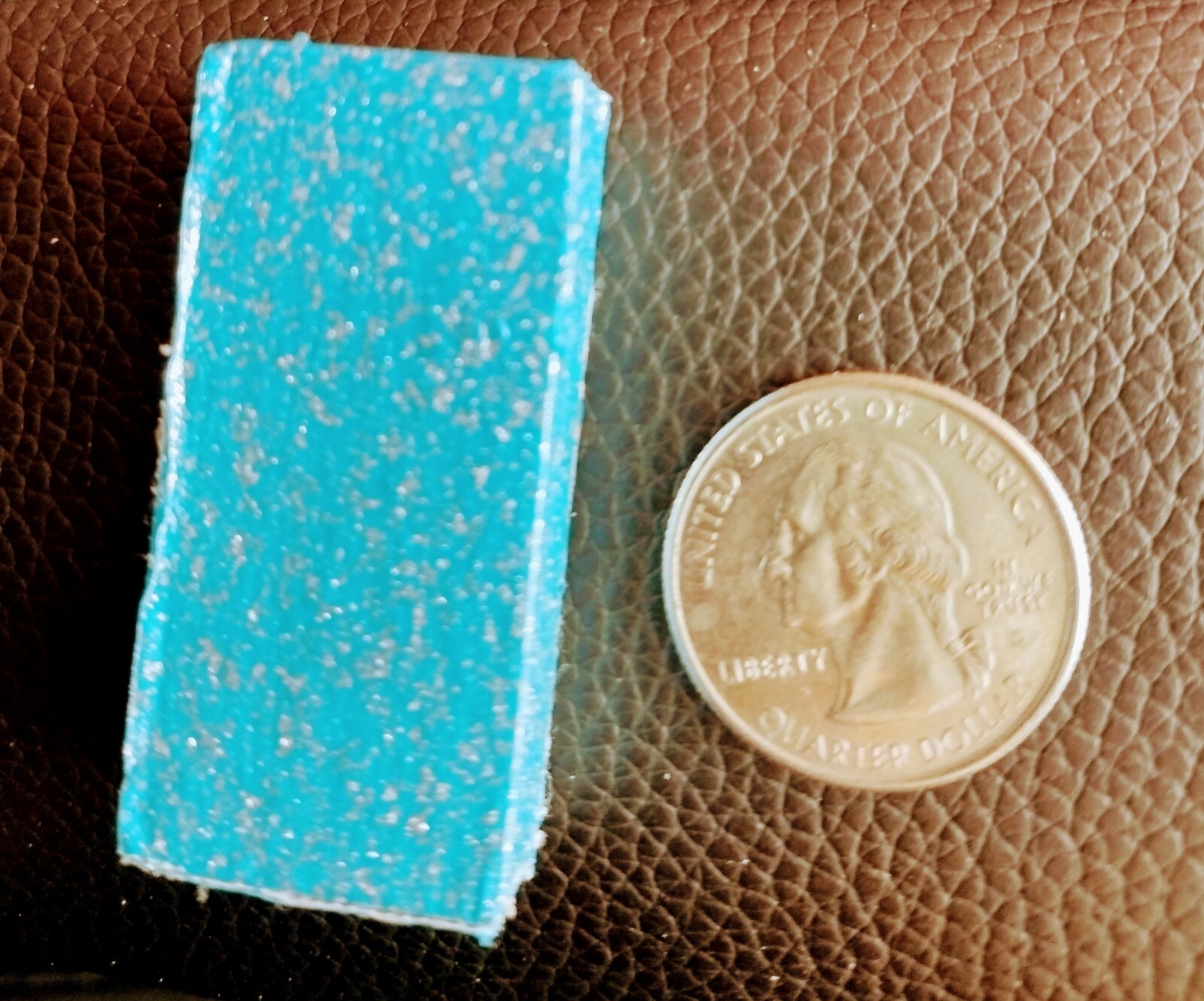 2 magnetic therapy magnet bar (TAPED UP with blue metallic color)