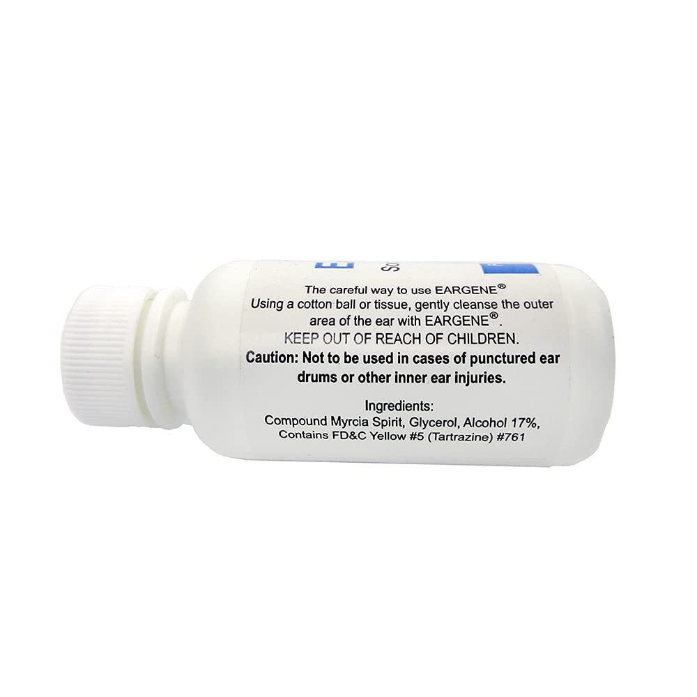 Eargene Ear Relief Soothing Cleansing Formula for Itchy Ears 1 Fl Oz