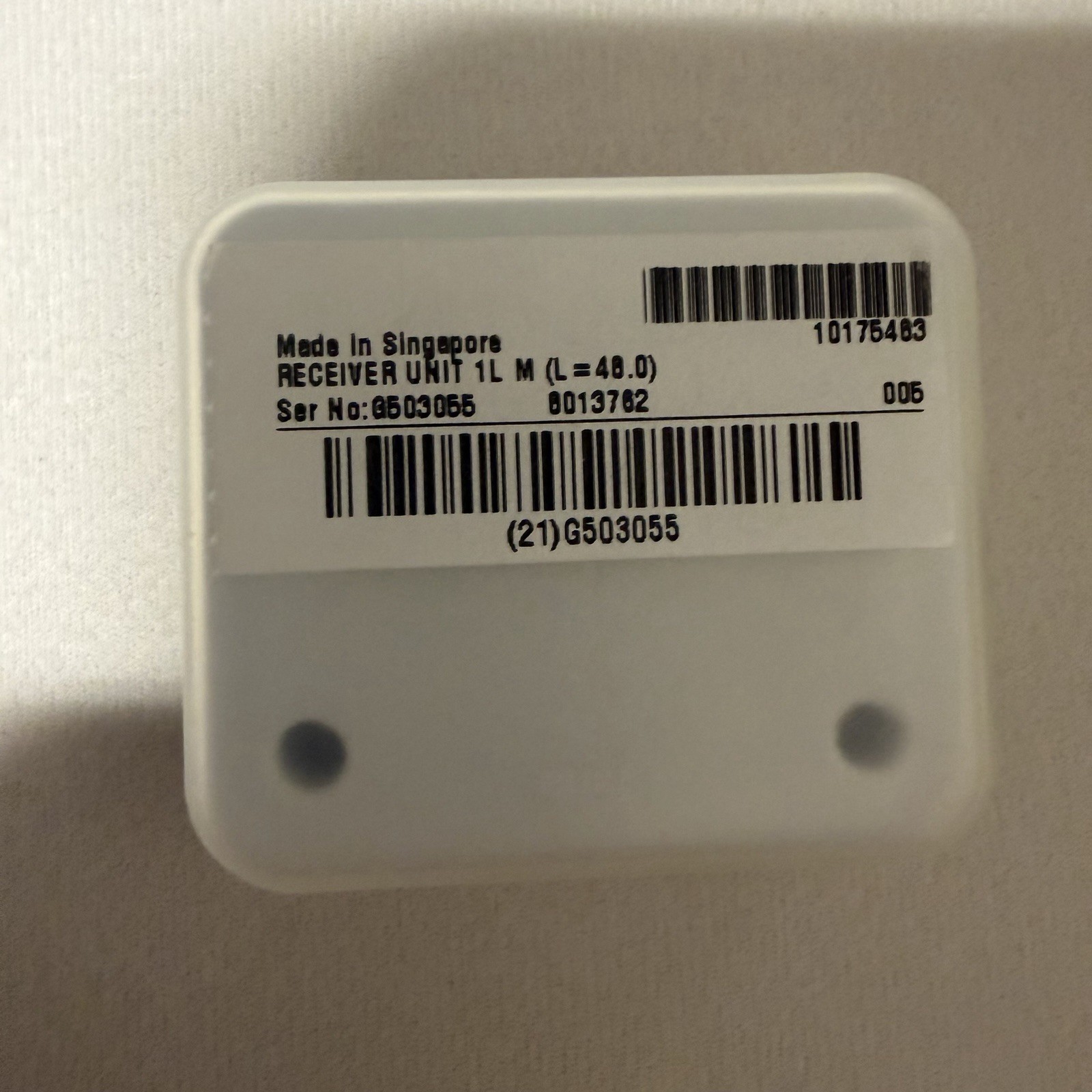 Siemens 55dB Hearing Aid Receiver Unit 1L M L=48.0 New Sealed