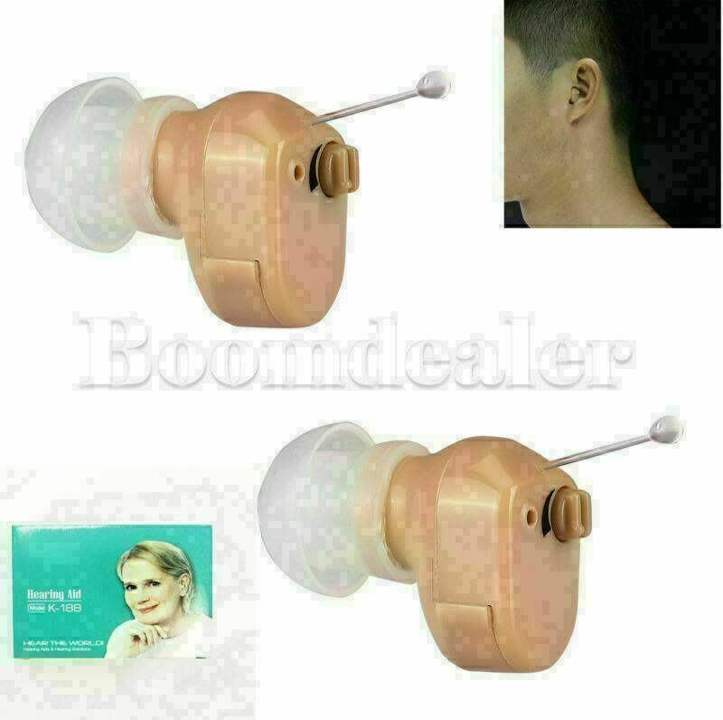 AXON K-188 Hearing Aid Digital Mini In Ear Sound Voice Amplifier Adjustable Kit