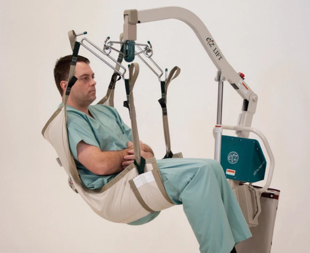 Ez Way 1000 lb. Smart Lift with scale L1000PS-03-Transfer patients to/from bed