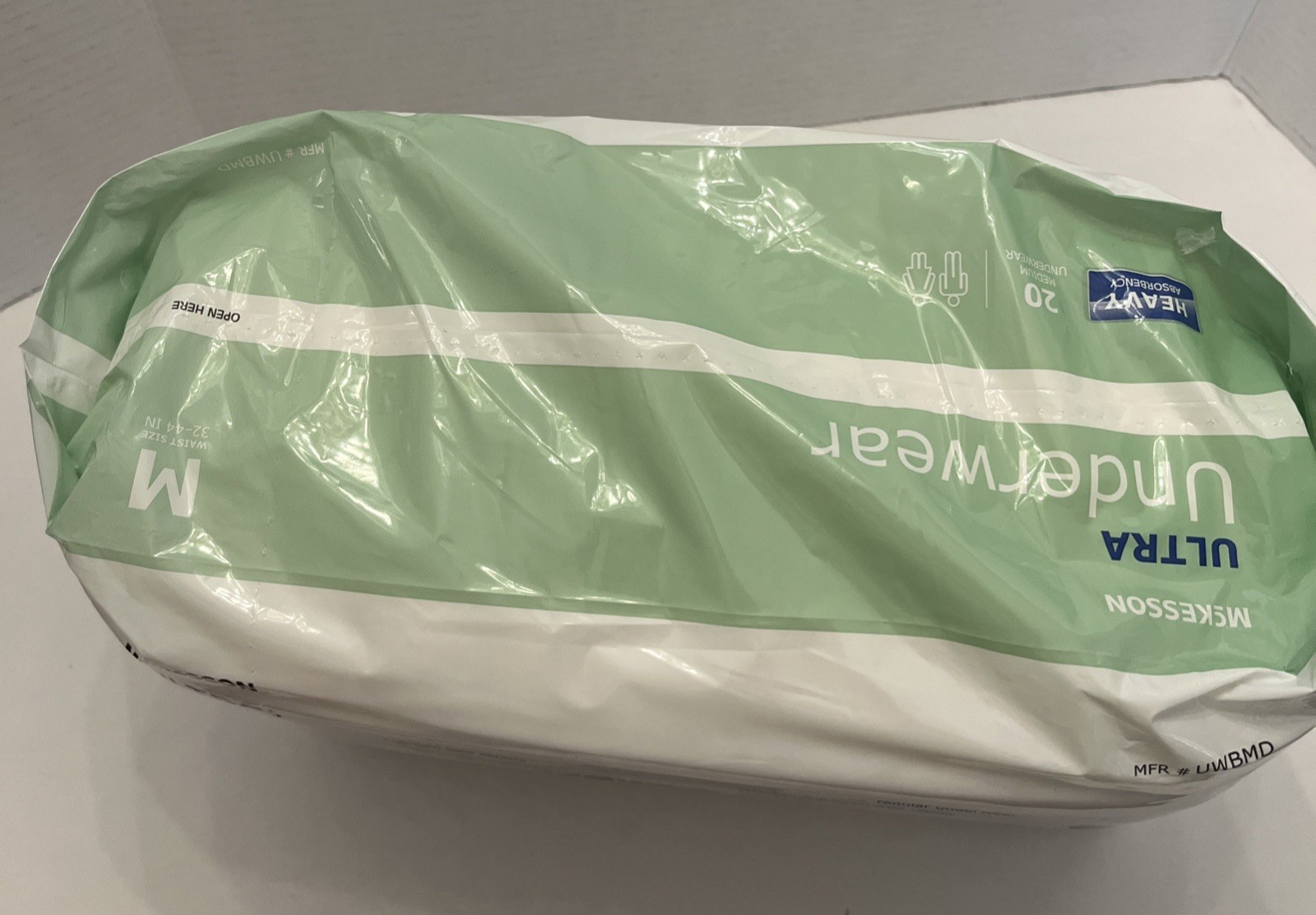 McKesson Ultra Disposable Underwear Medium Pull On Up Heavy Absorbency 40 Count