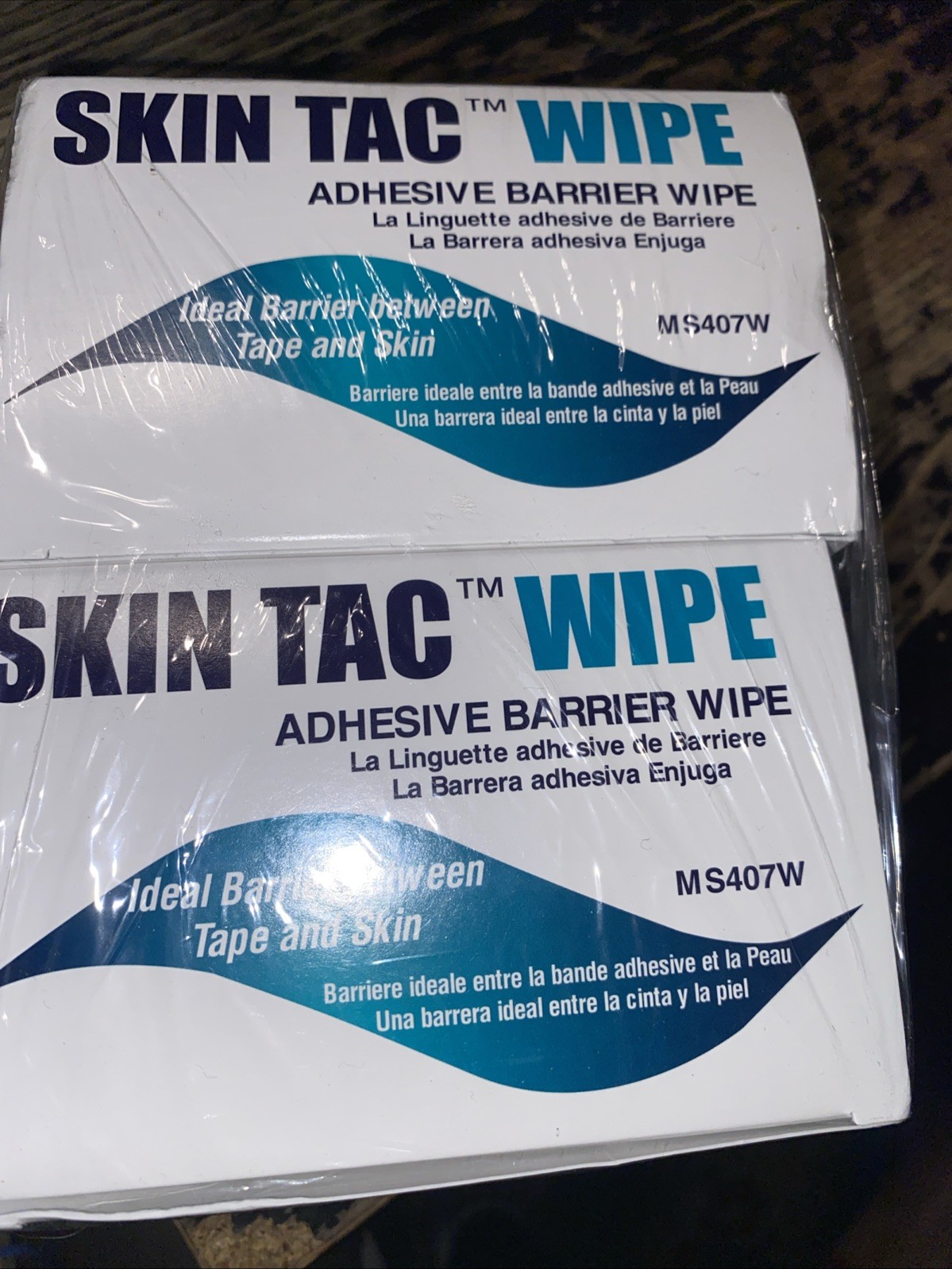 Torbot Skin Tac Adhesive Barrier Wipes – 2 Boxes of 50 Each.