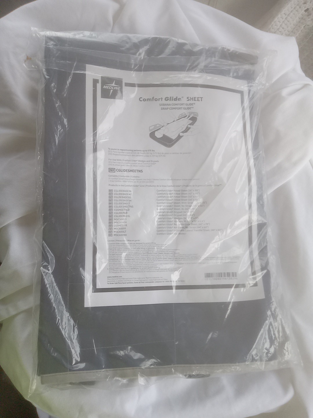 Medline Comfort Glide Repositioning Sheet CGLIDESHEETNS No Straps